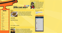 Desktop Screenshot of japanfoodaddict.com